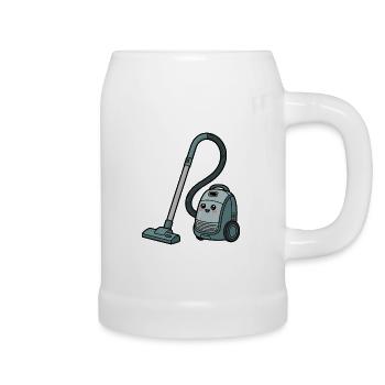 Staubsauger - Bierkrug - Weiß - Rechts