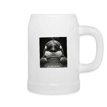 Fish Flashed - Beer Mug - white - Right