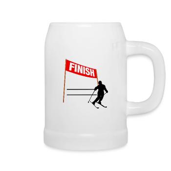 Ski Finish Custom - Beer Mug - white - Right