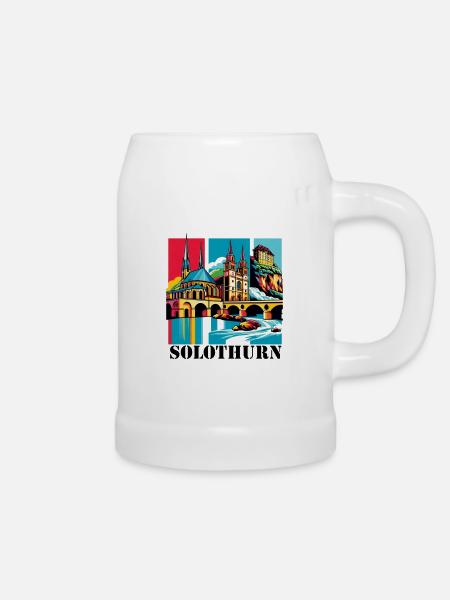 Solothurn - Bierkrug - Weiß