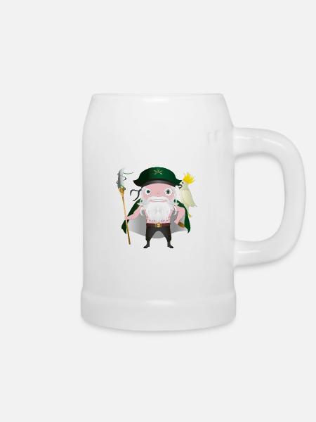 Captain Plank - Bierkrug - Weiß