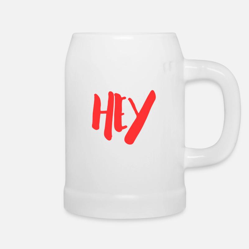 Hé - Chope en céramique - blanc
