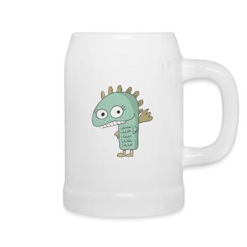 monster - Bierpul - wit - Rechts