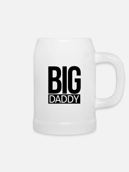 big daddy - Bierkrug - Weiß