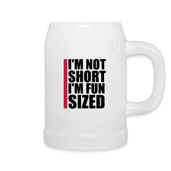 Not short fun sized - Beer Mug - white - Right