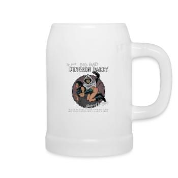 Big Bad Dungeon Daddy - Beer Mug - white - Right