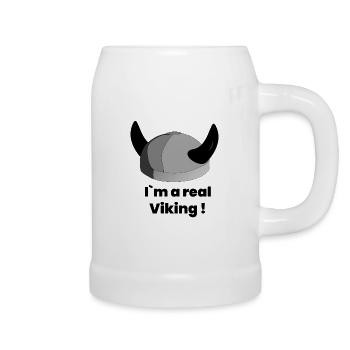 viking - Bierkrug - Weiß - Rechts