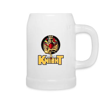 the dart Knight - Bierkrug - Weiß - Rechts