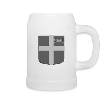eng tactical shield - Beer Mug - white - Right