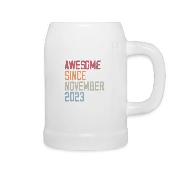 Birthday gift in November 2023 - Beer Mug - white - Right