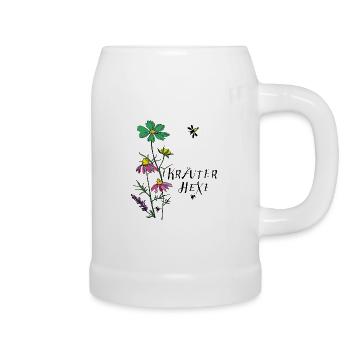 Sorcière des herbes - Chope en céramique - blanc - Droite
