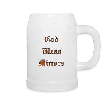 GodBlessMirrors - Chope en céramique - blanc - Droite