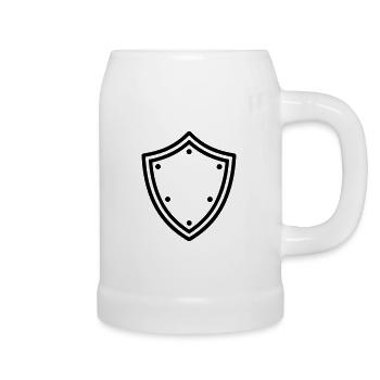 shield - Beer Mug - white - Right