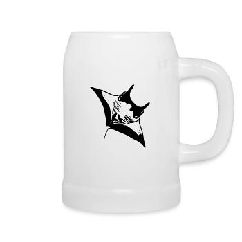 manta - Beer Mug - white - Right