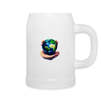 Land Protect - Beer Mug - white - Right