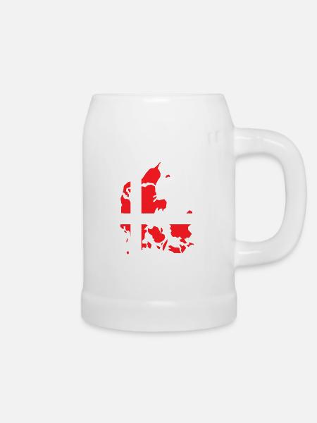 Denmark - Bierkrug - Weiß