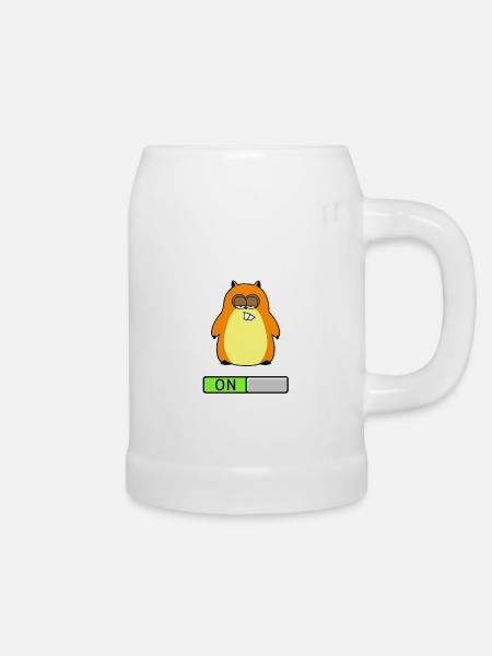 Beast Mode - Bierkrug - Weiß