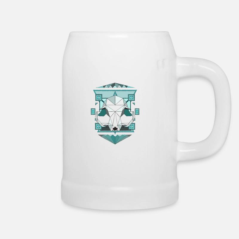Cat - Beer Mug - white