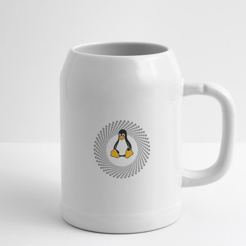 Penguin pc Computer Nerd sysadmin program geek Beer Mug