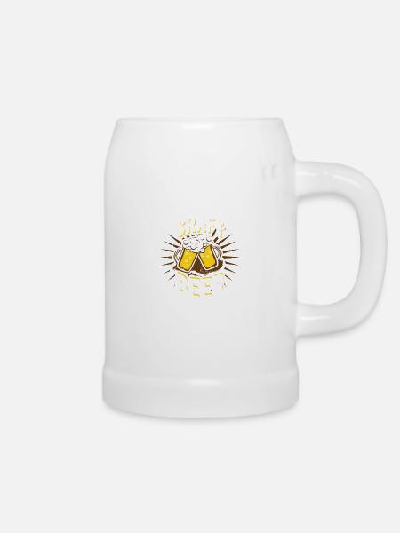 Craft Beer - Handgemachtes Bier - Bierkrug - Weiß