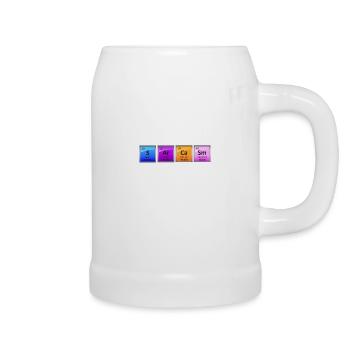 Sarcasme - Éléments de la chimie de l'humour Nerd drôle - Chope en céramique - blanc - Droite