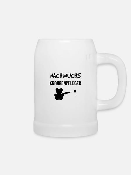 Nachwuchs Krankenpfleger Geburt Geschenk Baby Kind - Bierkrug - Weiß