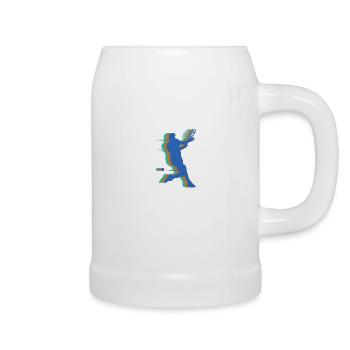Tennis - Beer Mug - white - Right