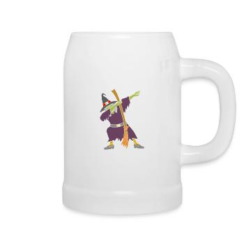 Witch DAB Witch Dabbing Witch's Bbe - Beer Mug - white - Right