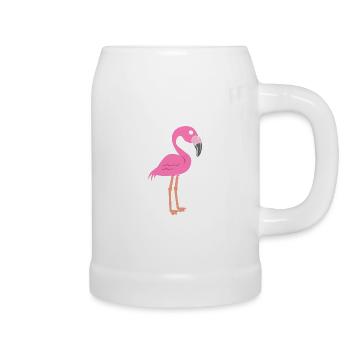 flamingo - Beer Mug - white - Right