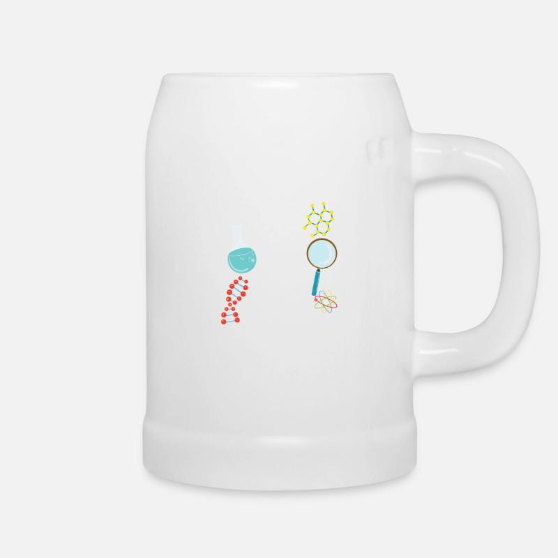 Result of Evolution Biology - Beer Mug - white