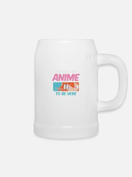 I Paused My Anime To Be Here Otaku - Ölkrus - vit