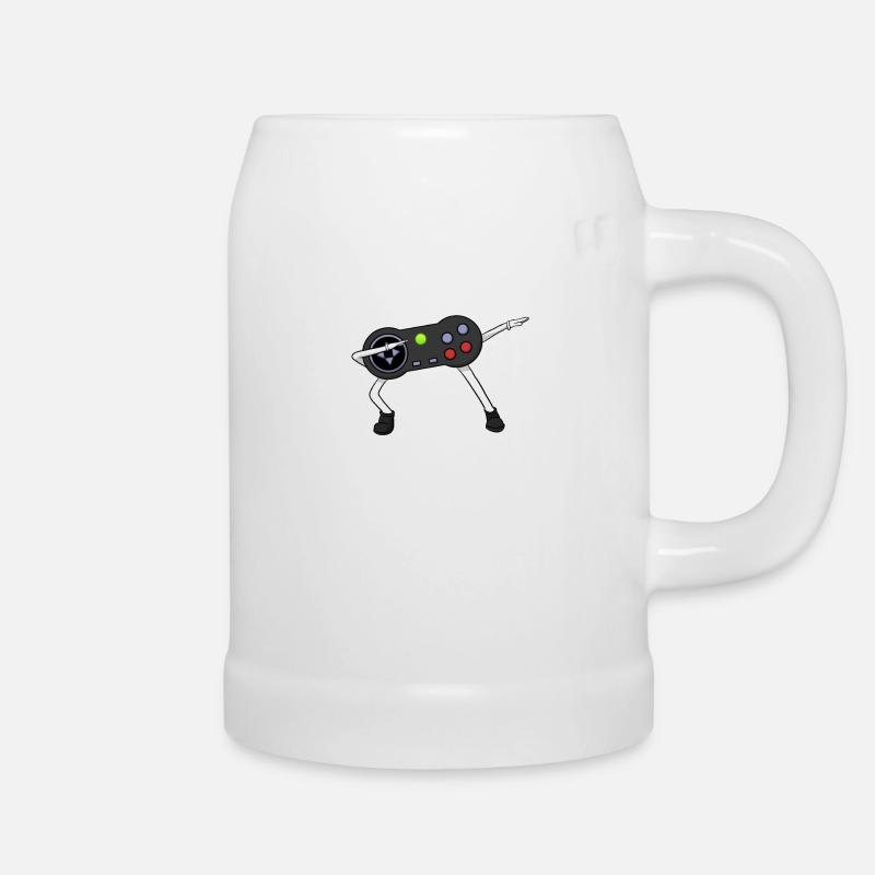 Dabbing Controller Dab Gamer Gaming - Bierkrug - Weiß