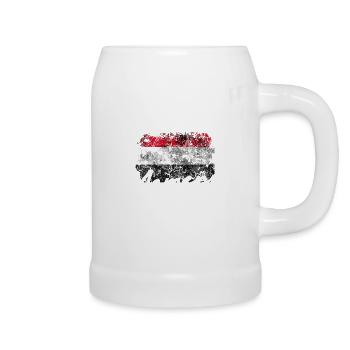 Yemen Jemen - Bierkrug - Weiß - Rechts