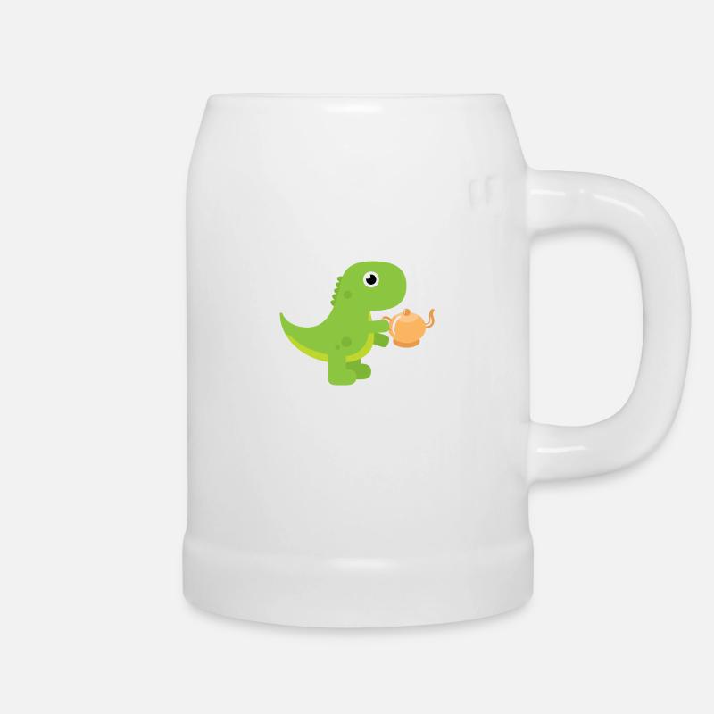 Tee - Bierkrug - Weiß