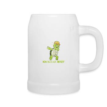 Einschulung Jungen 1.Klasse Dab Dabbing Schulkind - Bierkrug - Weiß - Rechts