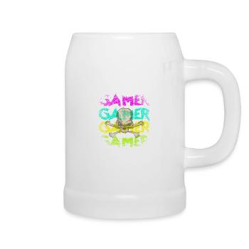 Gamer - Beer Mug - white - Right