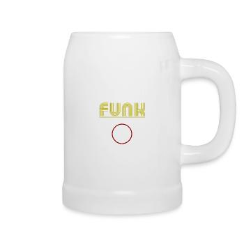 Studio 77 Funk - Bierkrug - Weiß - Rechts