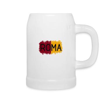 Roma - Bierkrug - Weiß - Rechts