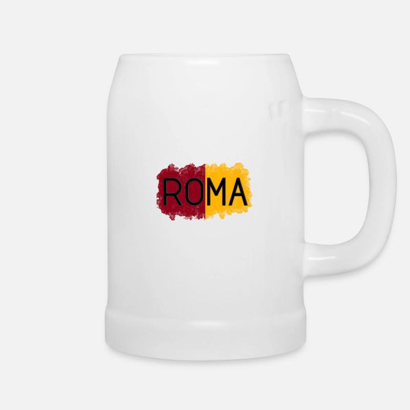 Roma - Bierkrug - Weiß