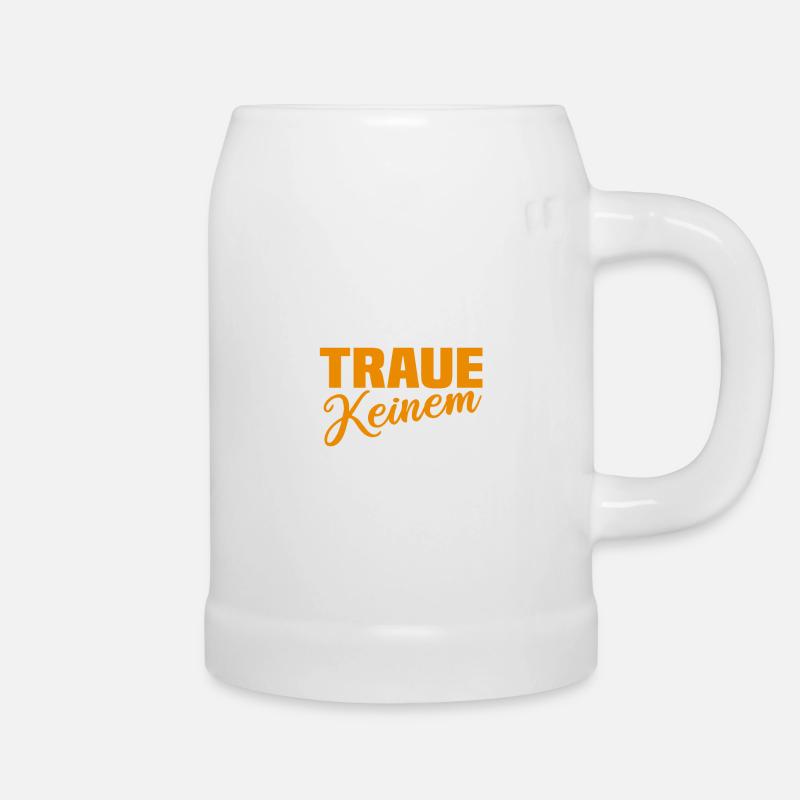 Koch Chefkoch Küchenchef Lustig Spruch Geschenk - Bierkrug - Weiß