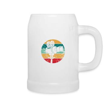 Cadeau de caméraman - Chope en céramique - blanc - Droite
