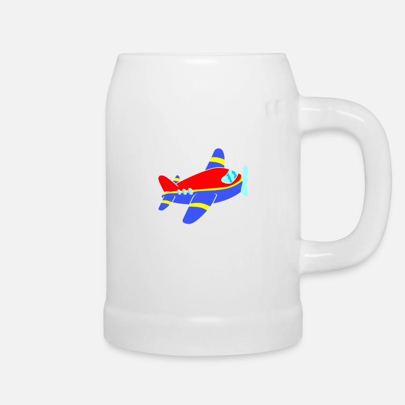 Aviateur d'avion - Chope en céramique - blanc