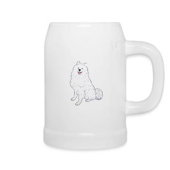 Samoyed - Beer Mug - white - Right