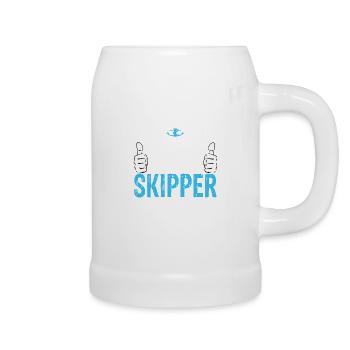 Skipper - Bierkrug - Weiß - Rechts