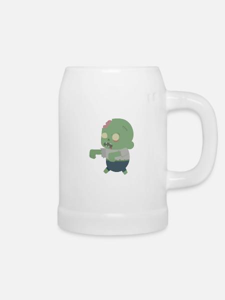 Zombie - Bierkrug - Weiß