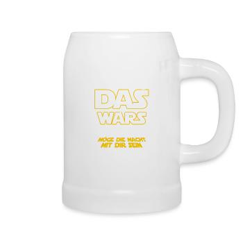 Das Wars Bachelor 2021 Möge Macht Mit Dir Sein Uni - Bierkrug - Weiß - Rechts