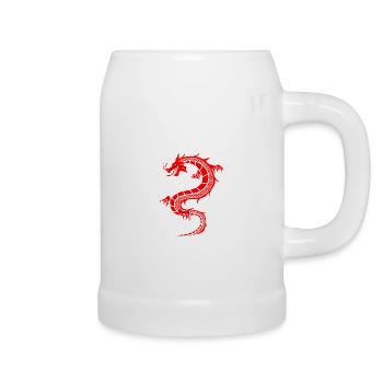 Wing Chun - Chope en céramique - blanc - Droite