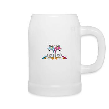 Best Friends Unicorn - Beer Mug - white - Right