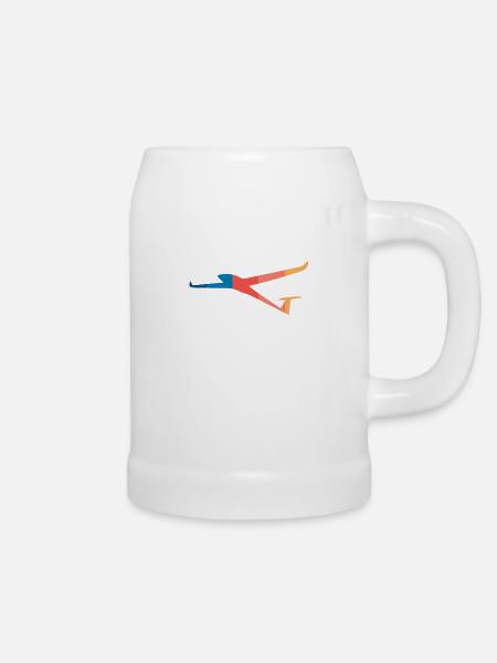 Segelflieger Segelfliegen - Bierkrug - Weiß