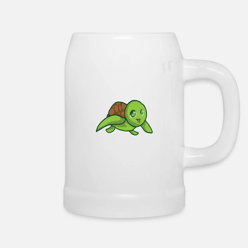 turtle - Beer Mug - white